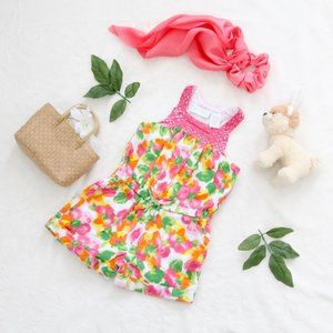 Bright Flower Infant Romper